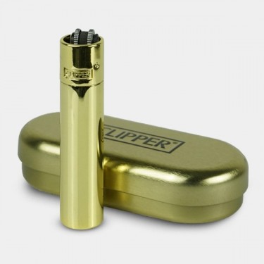 Gold Clipper Lighter