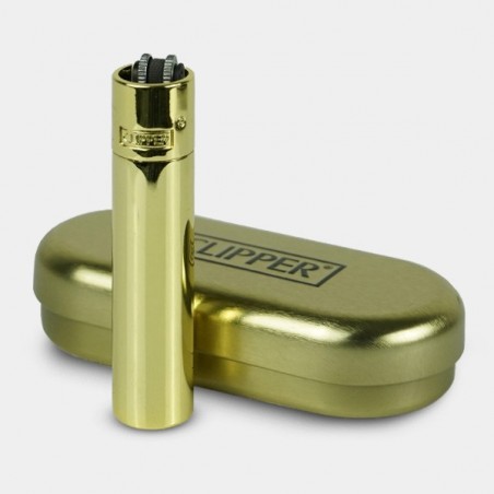 Sturdy Gold Clipper Lighter - Grow barato