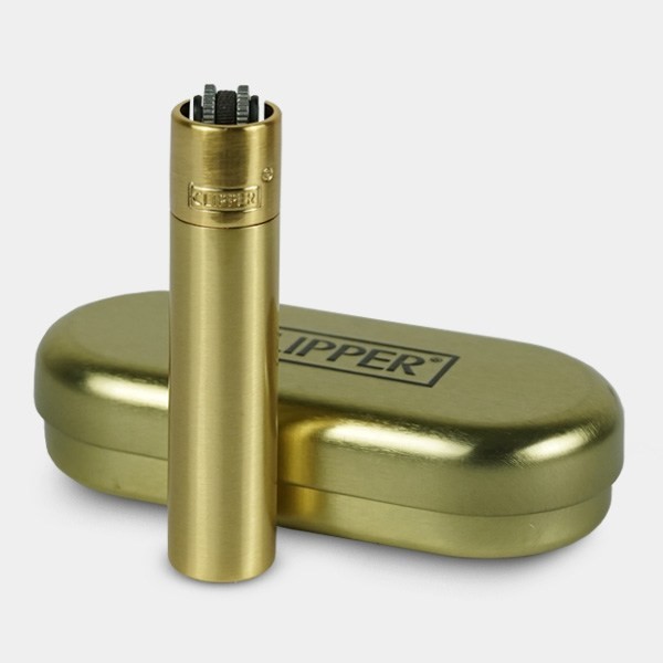 Gold Clipper Lighter