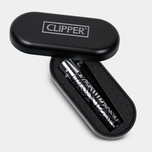 Leaves Premium Clipper metal lighter - GB The Green Brand