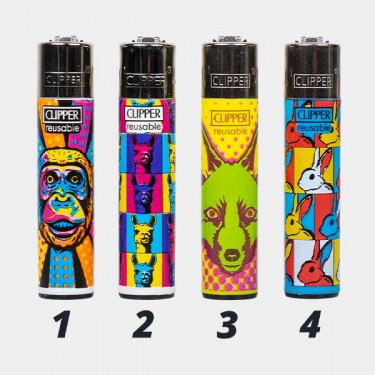 Animal Portrait 2 Clipper Lighter