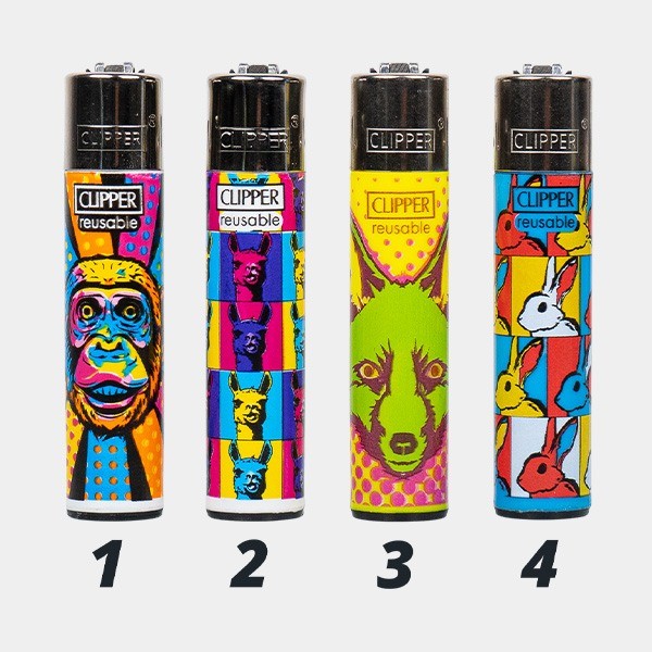 View Animal Portrait 2 Clipper Lighter - GB The Green Brand