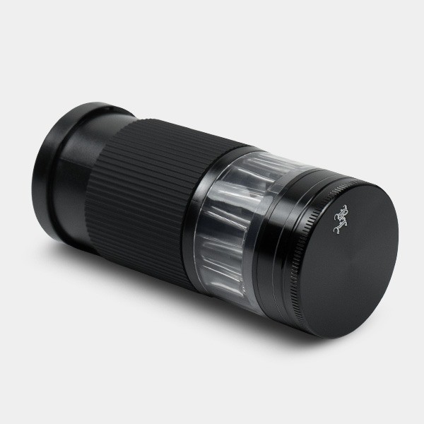 Grinder with Cone Filler black lying dow