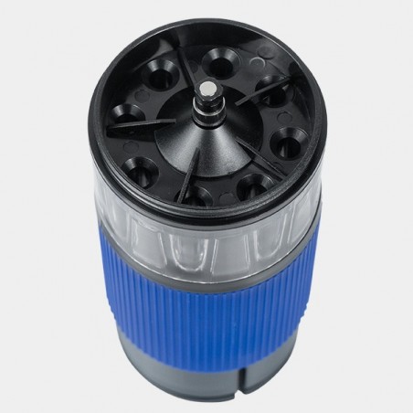 Grinder with Cone Filler blue