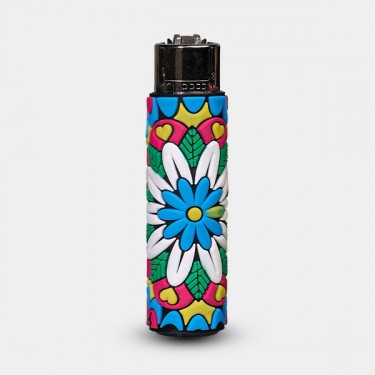 Clipper Hippie Passion 3 Lighter with Silicone Case - GB The Green Brand