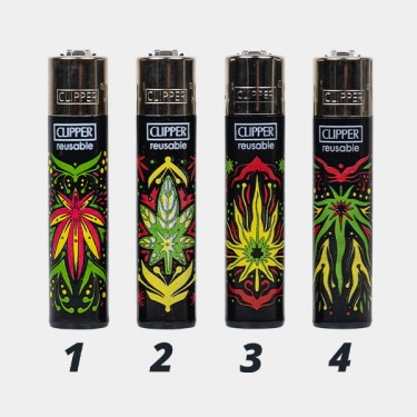 Jamaican Vibes 2 Clipper Lighter