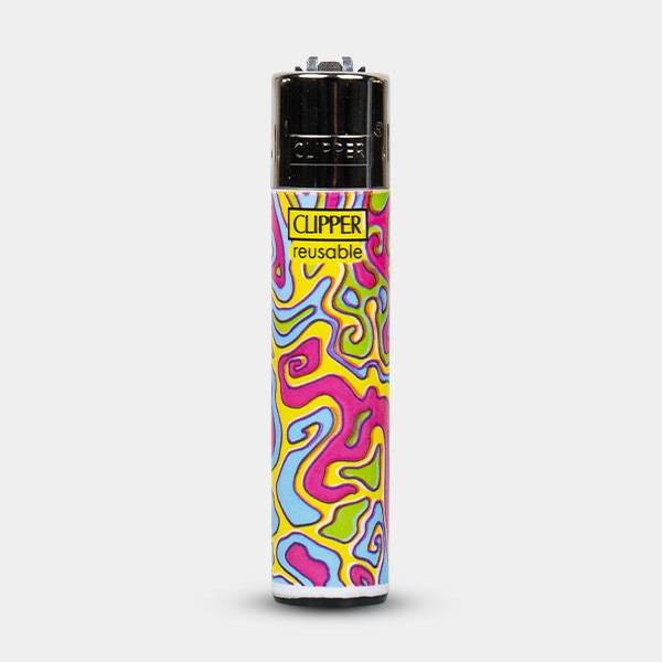 Clipper Lighter Psychedelic Art 1