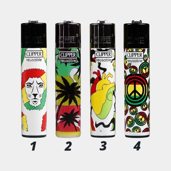 View Clipper Lighter Reggae Lige - GB The Green Brand