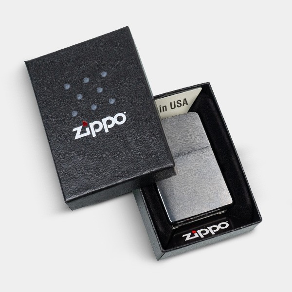 Zippo Cromo Liso Mate - GB The Green Brand