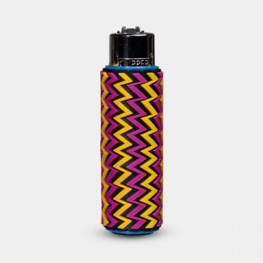 Clipper Illusion Arts Lighter with Silicone Case