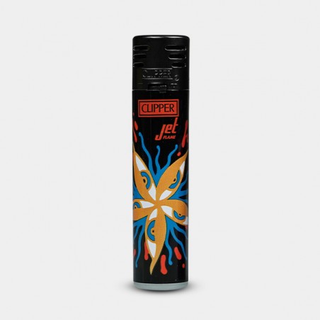 Clipper Psycho Flowers Jet Flame - GB The Green Brand