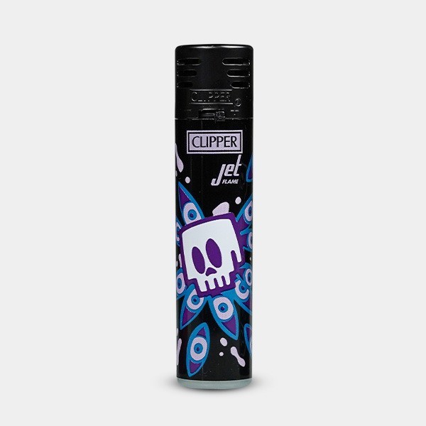 Clipper Psycho Flowers Jet Flame