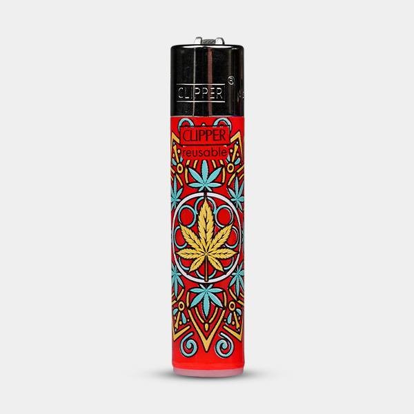 ‘High Mandalas 2’ Clipper Lighter - GB The Green Brand