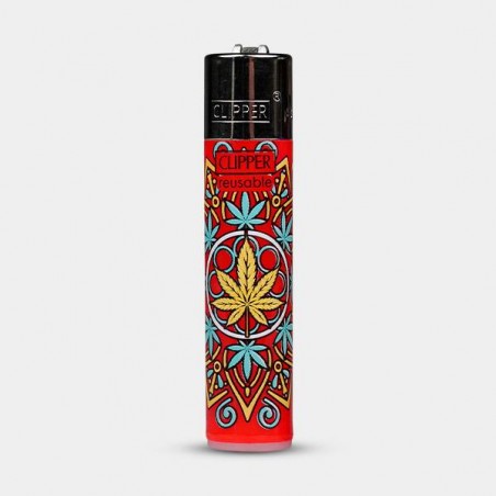 ‘High Mandalas 2’ Clipper Lighter - GB The Green Brand