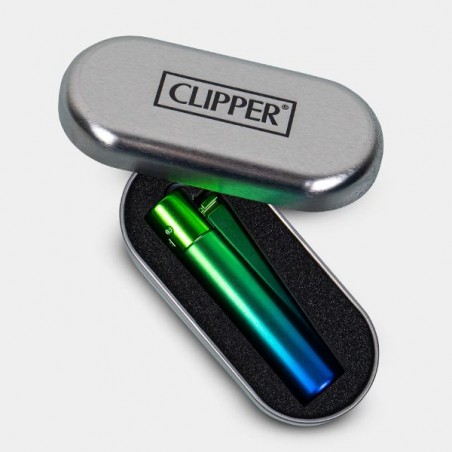 Sturdy Peacock Clipper Lighter - GB The Green Brand