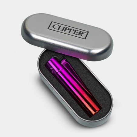 Clipper Pink Gradient Metal Lighter - GB The Green Brand