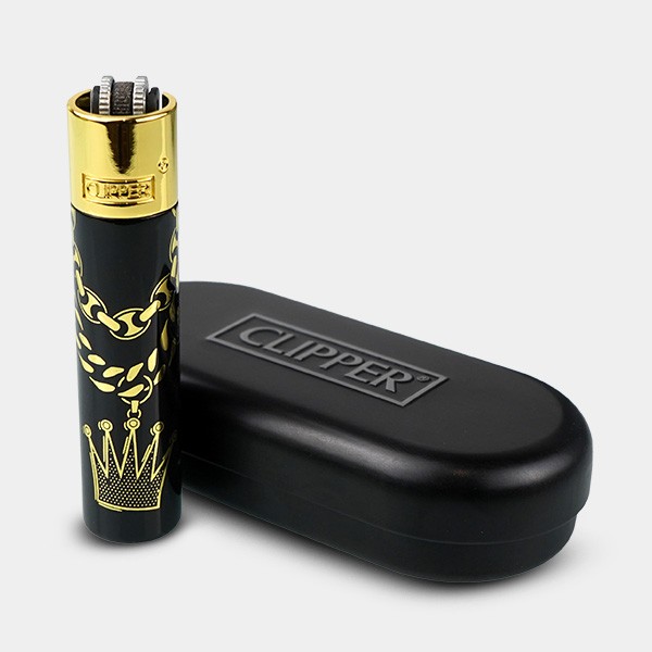 Sturdy Clipper Bling Chains Lighter - Grow barato