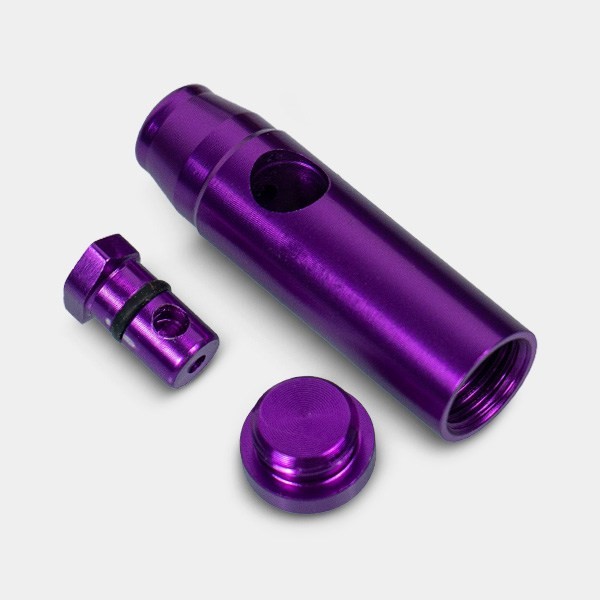 Aluminum Dispenser Snuffer purple