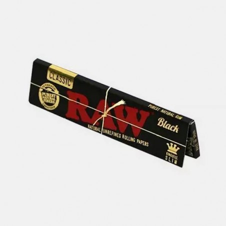 Raw - Black King Size Rolling Papers - GB