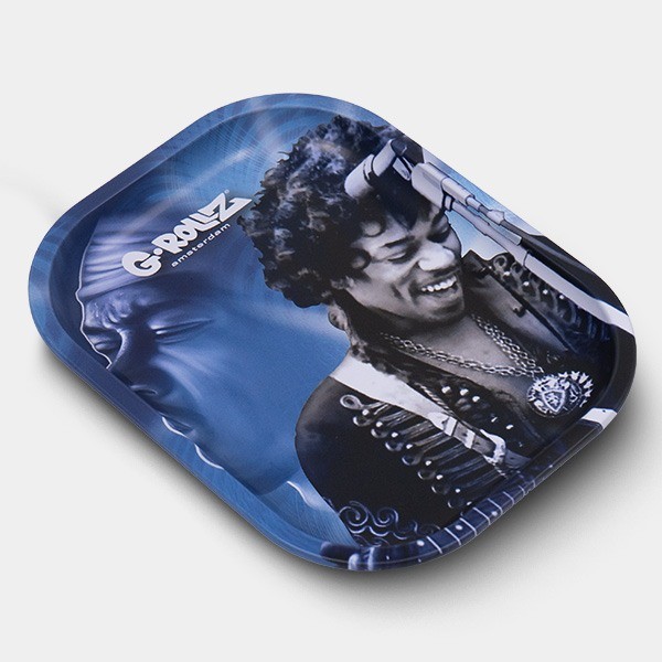 View Jimi Blue Spark Metal Tray - GB The Green Brand
