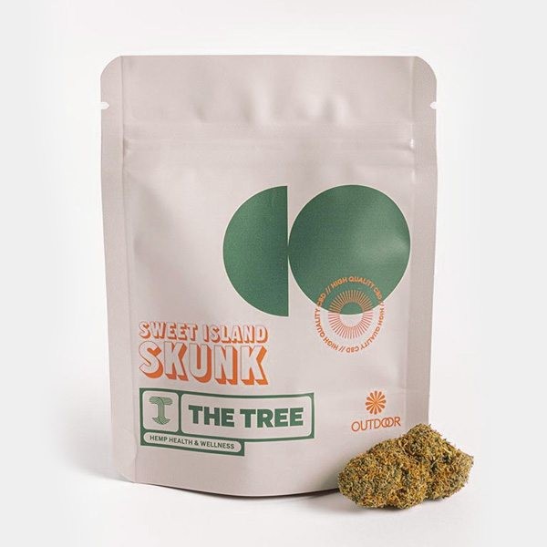 The Tree CBD Flowers Small Buds 'Sweet Island Skunk'