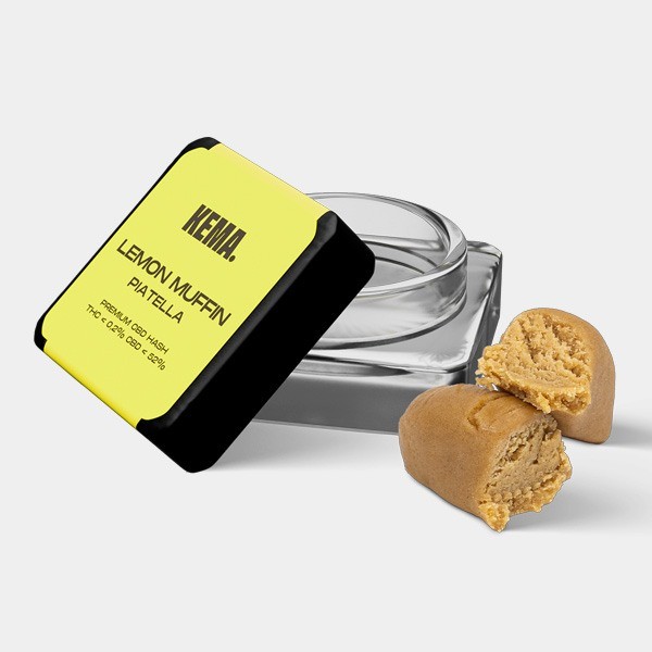 View KEMA 'Lemon Muffin' CBD Piatella Hash