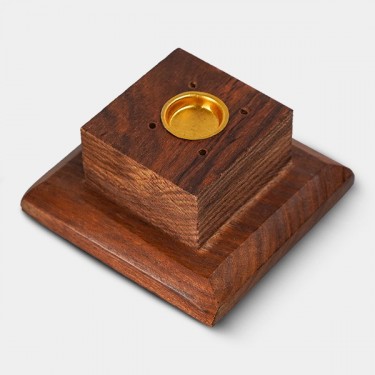 Wooden Tower for incense sticks and cones - Growbarato