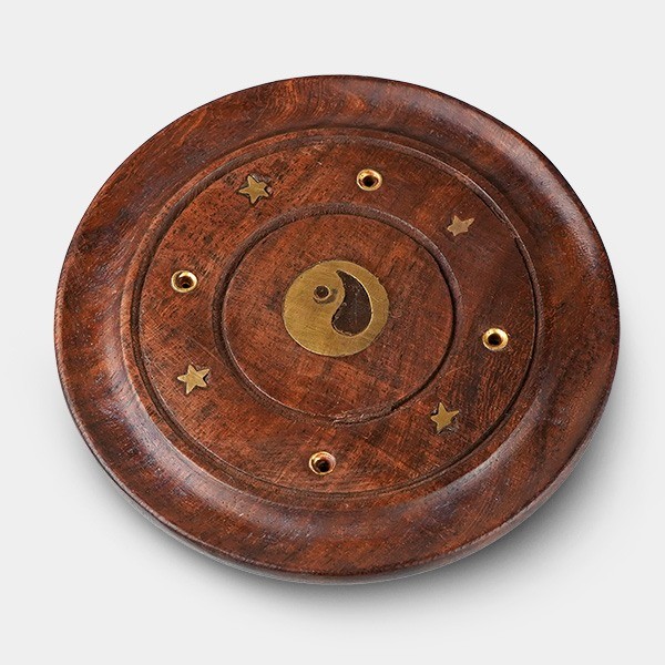 Wooden Incense Dish