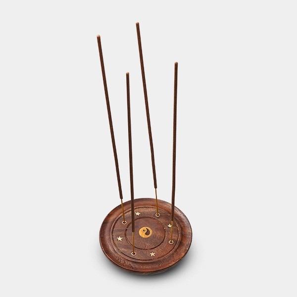 Wooden Incense Dish