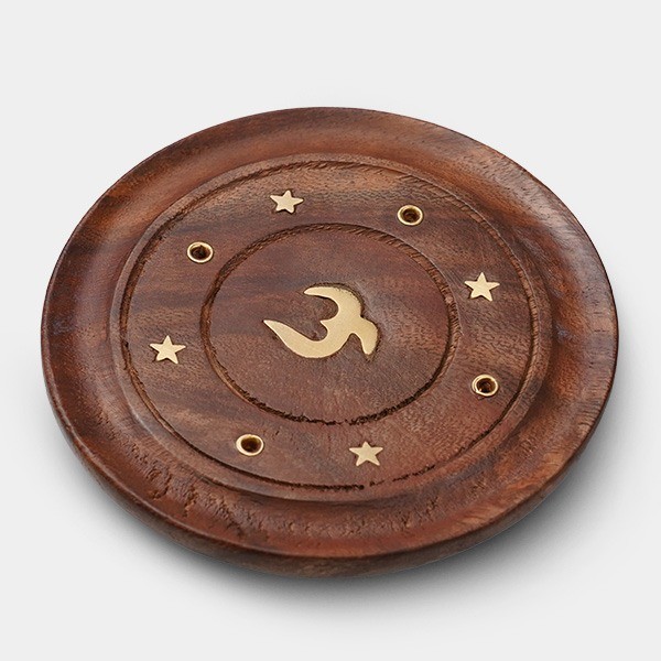 Wooden Incense Dish