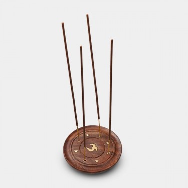 Wooden Incense Dish