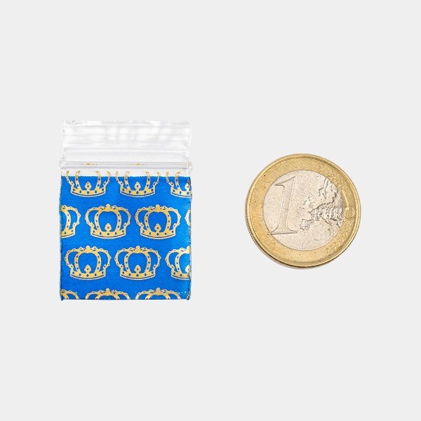 King D Zip Bag 25x25mm - GB The Green Brand