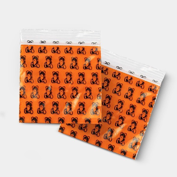 View Teddybear Zip Bag 50x50mm - GB The Green Brand