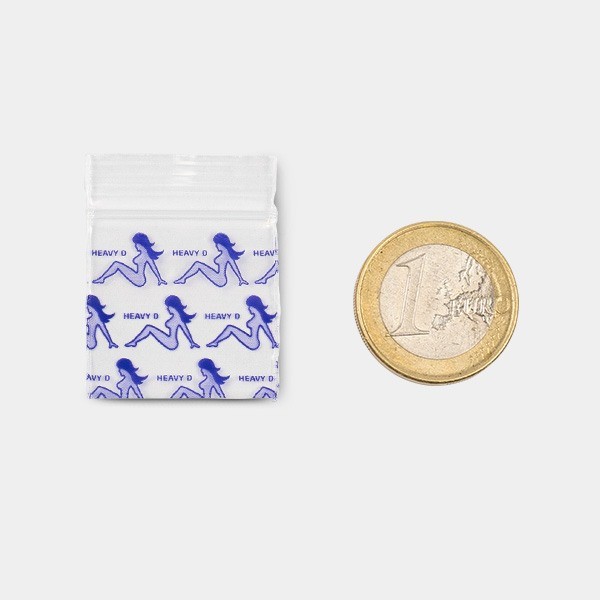 Heavy D Zip Bag 25x25mm - GB The Green Brand