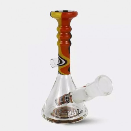 Black Leaf Mini Glass Bong 13 cm- GB