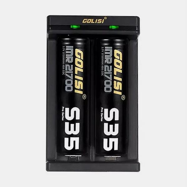 Golisi Needle 2 or 4 charger for batteriess - GB The Green Brand