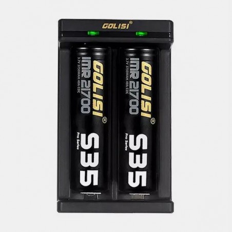 Golisi Needle 2 or 4 charger for batteriess - GB The Green Brand