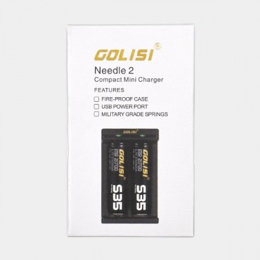 Golisi Needle 2 or 4 charger for batteriess - GB The Green Brand