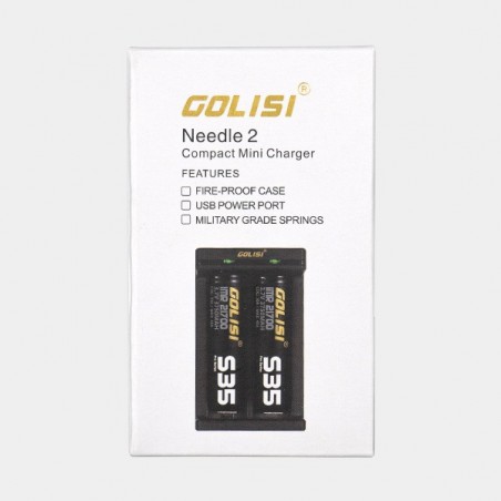 Golisi Needle 2 or 4 charger for batteriess - GB The Green Brand