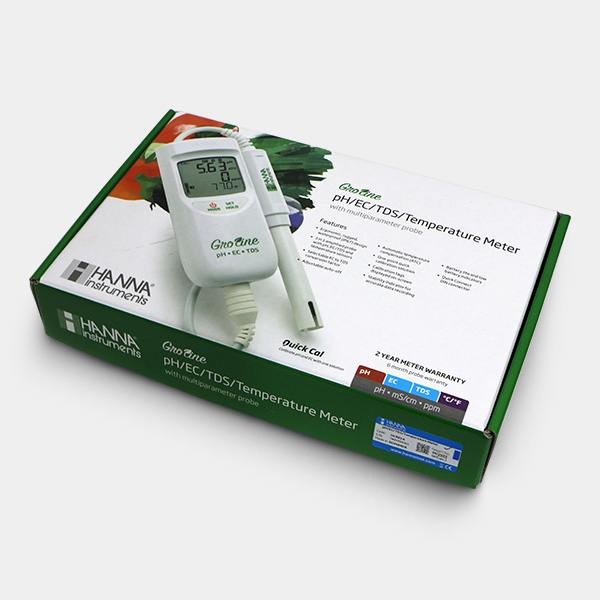 HI9814 Multiparameter Portable Hanna Meter - Grow Barato