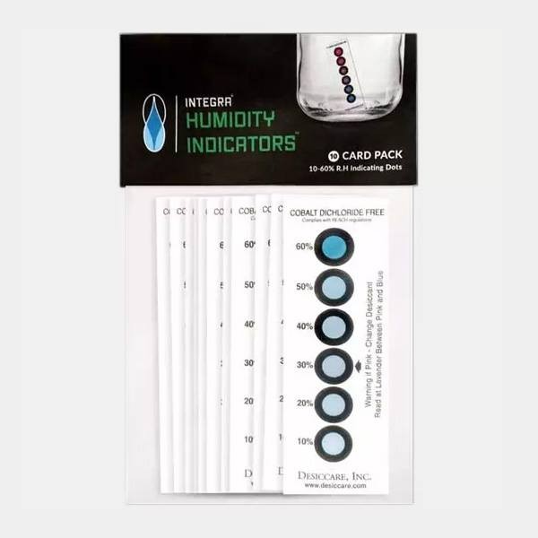 Integra Boost Humidity Indicator Cards 10-60%