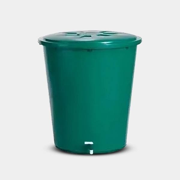 View Green round water Tank