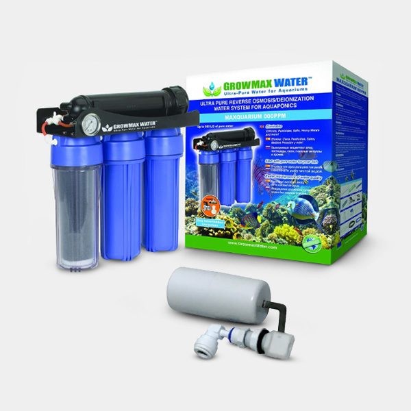 MaxQuarium 000 PPM osmosis + de-ionizer
