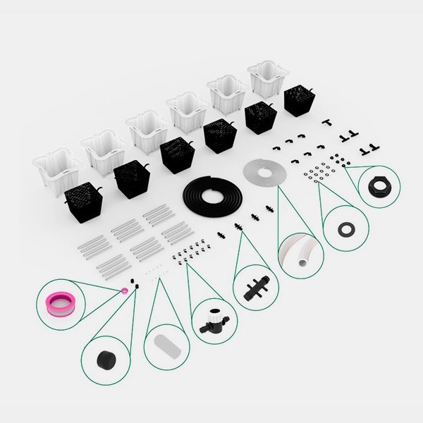 View Medical Planter Kit - Medicinal Grade Pots-GB