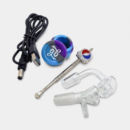 Plasma Bong for herbs and extracts Black Leaf - GB The Green Brand