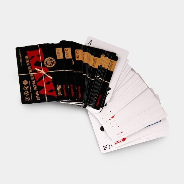View RAW Black Playing cards for playing cards and poker - GB The Green Brand