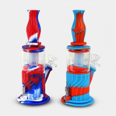  Silicone Bong and Nectar Collector 