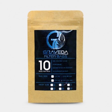 Graveda Rosin Filter Bags for Extracts - GB