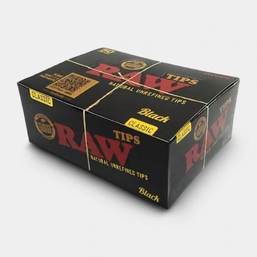 Classic Black Raw Tips