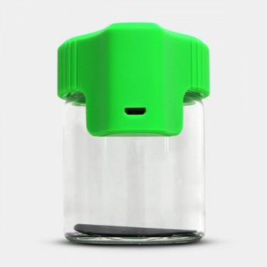 Display Jar with Magnifying Glass